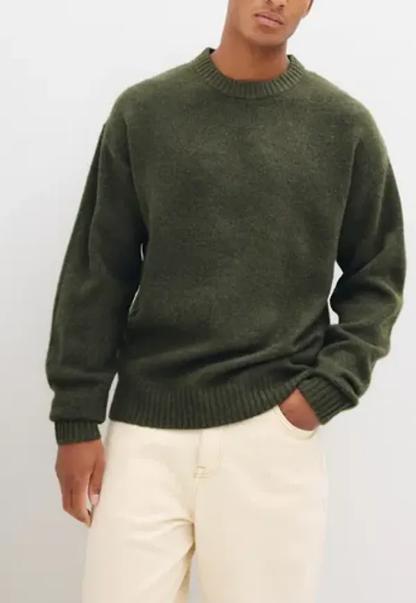 Jack & Jones Jjesoho Ollie Knit Crew Neck Sn Stickade tröjor Grön