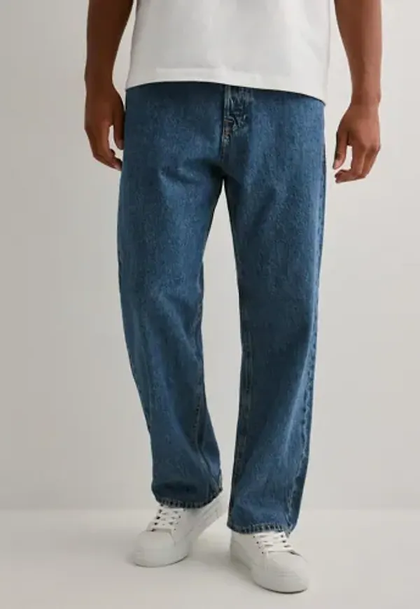 Jack & Jones Jjialex Jjoriginal Am 301 Noos Loose fit jeans Blå