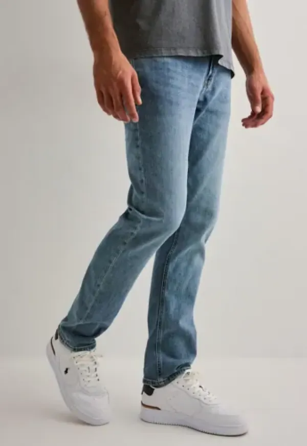Jack & Jones Jjiclark Jjoriginal Am 416 Noos Straight jeans Blå