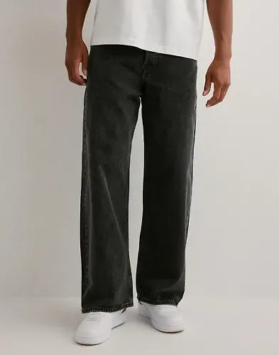 Jack & Jones Jjidave Jjcooper Am 368 Noos Loose fit jeans Svart