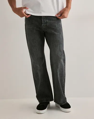 Jack & Jones Jjitoby Jjcooper Am 968 Ln Straight jeans Svart
