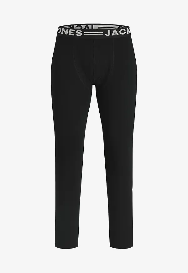 Jack & Jones - Långkalsonger Jacsolid Long Johns - Svart