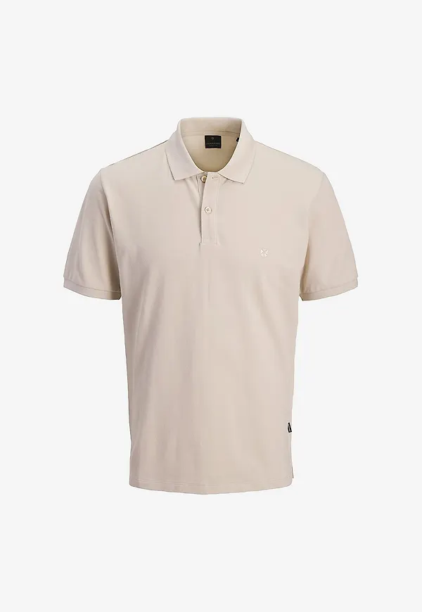 Jack & Jones Plus - Pikétröja jprblaWeston SS Polo - Beige