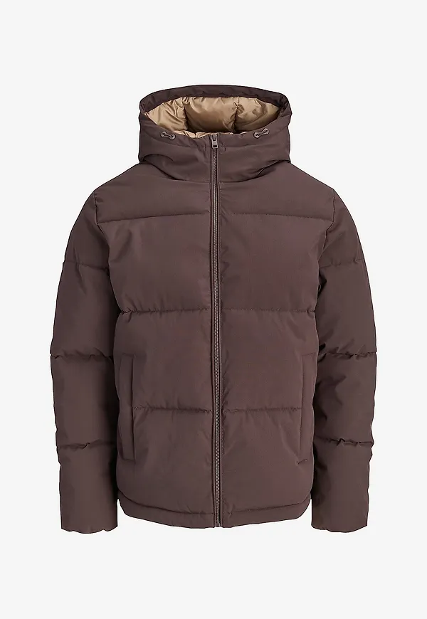 Jack & Jones - Pufferjacka jjGalaxy Puffer Jacket - Brun