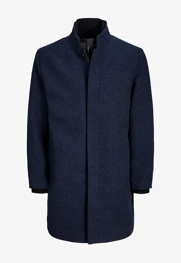 Jack & Jones - Rock Jjemelton Wool Blend - Blå