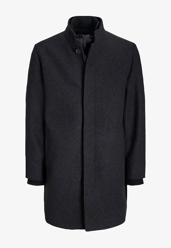 Jack & Jones - Rock Jjemelton Wool Blend - Grå