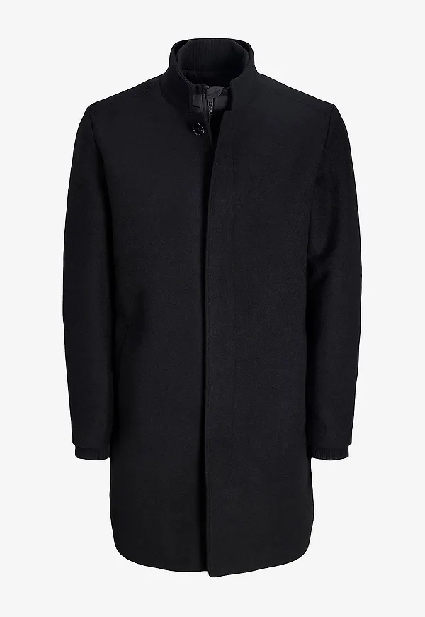 Jack & Jones - Rock Jjemelton Wool Blend - Svart