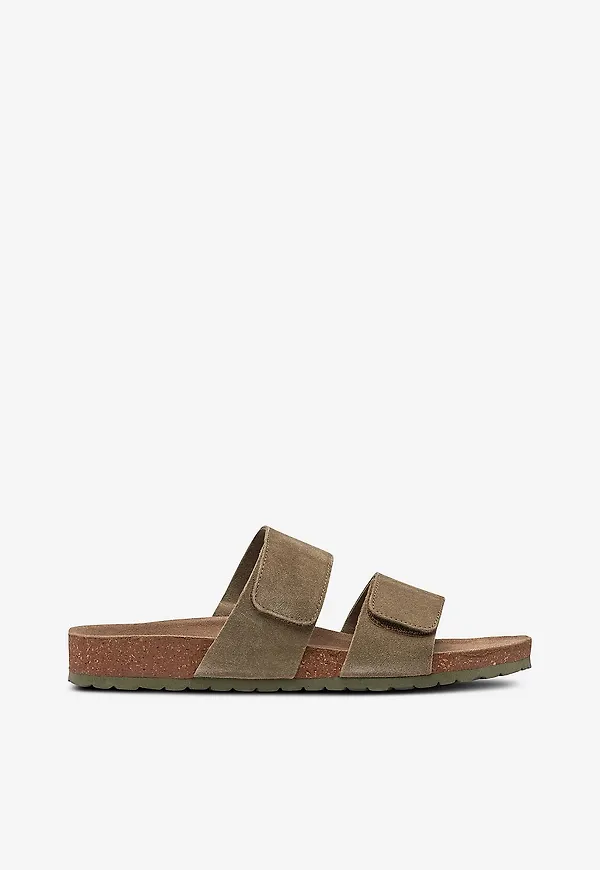 Jack & Jones - Sandaler jfwMalta Suede Sandal - Gul