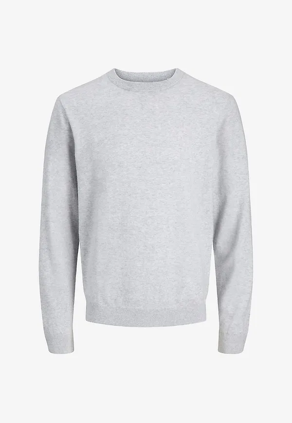 Jack & Jones - Tröja jjePerfect Wool Knit - Grå