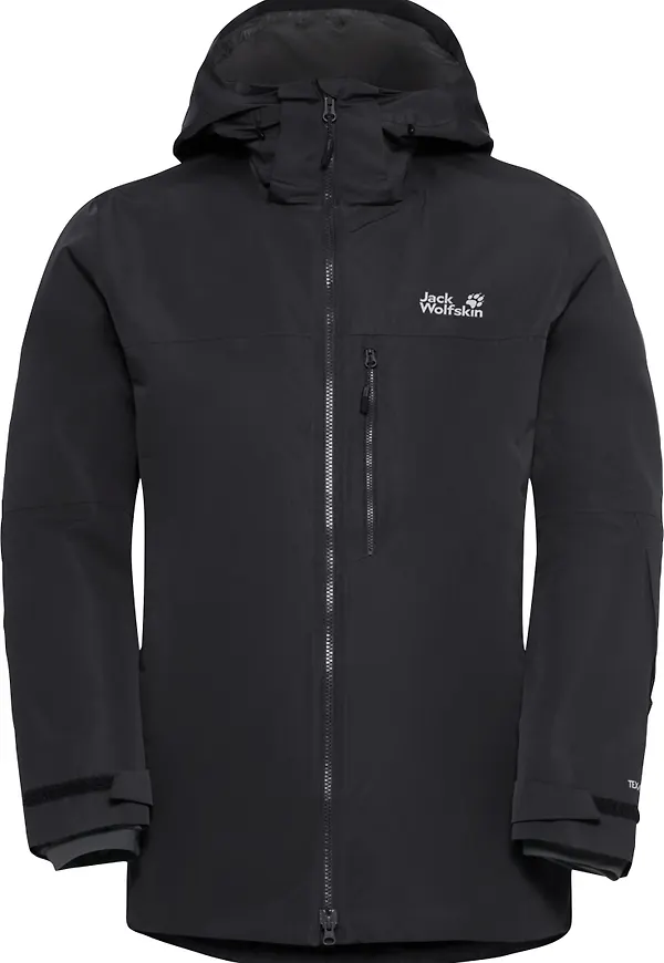 Jack Wolfskin Men's Flowline 3in1 Jacket Black