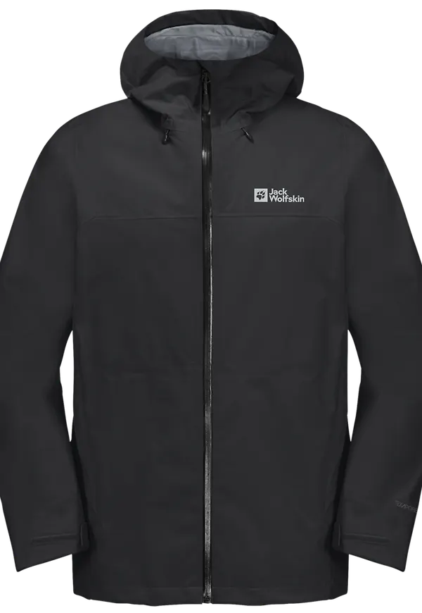 Jack Wolfskin Men's Highest Peak 3-Layer Jacket Black