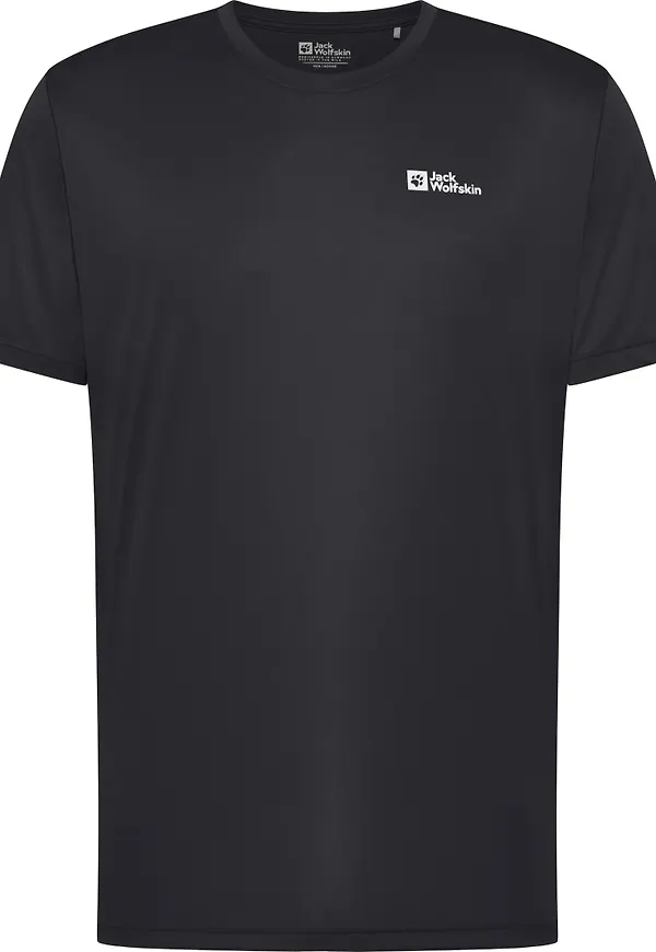 Jack Wolfskin Men's Tech Tee Phantom