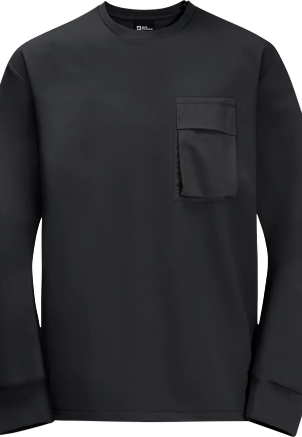 Jack Wolfskin Men's Wandermood Pullover Black