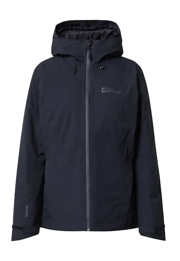 JACK WOLFSKIN Outdoorjacka 'WISPER' svart