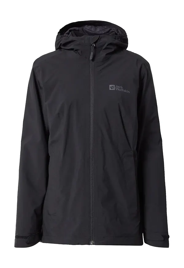 JACK WOLFSKIN Outdoorjacka svart