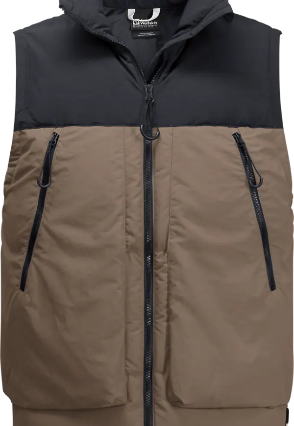 Jack Wolfskin Unisex Dellbrueck Vest Chestnut