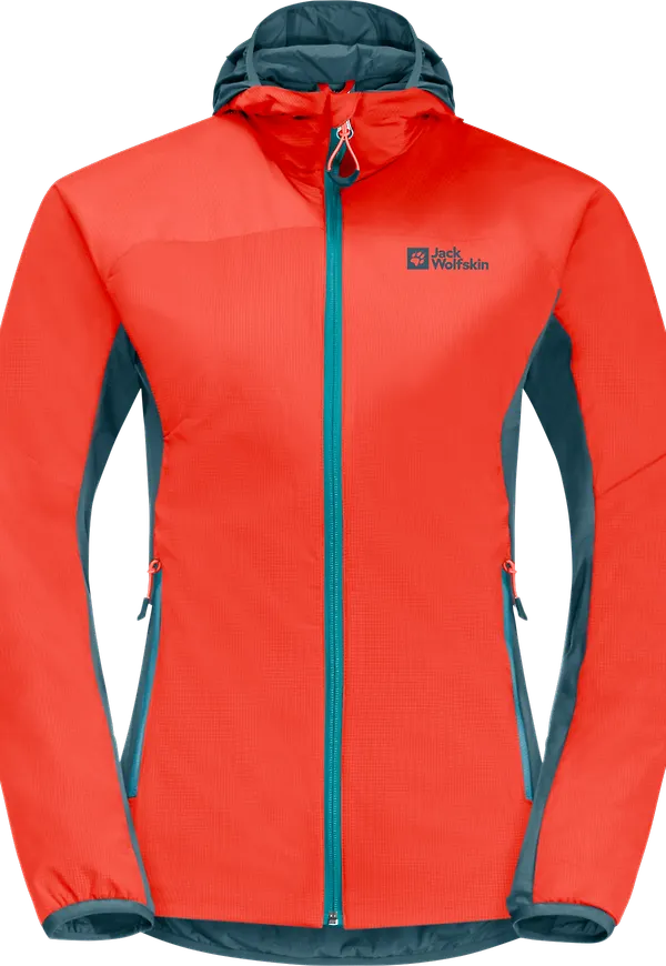 Jack Wolfskin Women's Alpspitze Insulated Hoody Grenadine