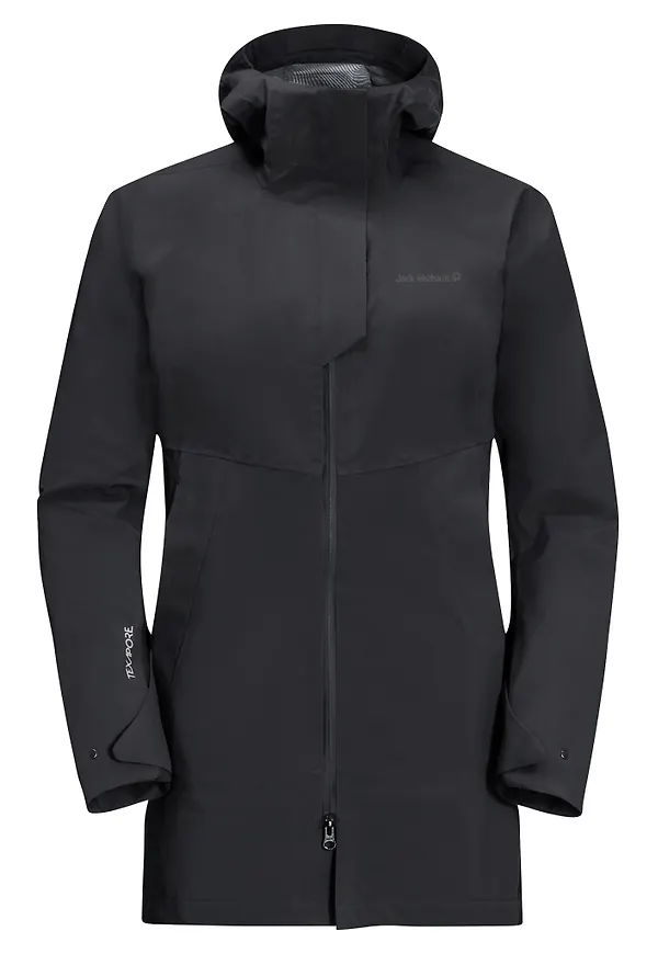 Jack Wolfskin Women's Athletic Coat Black