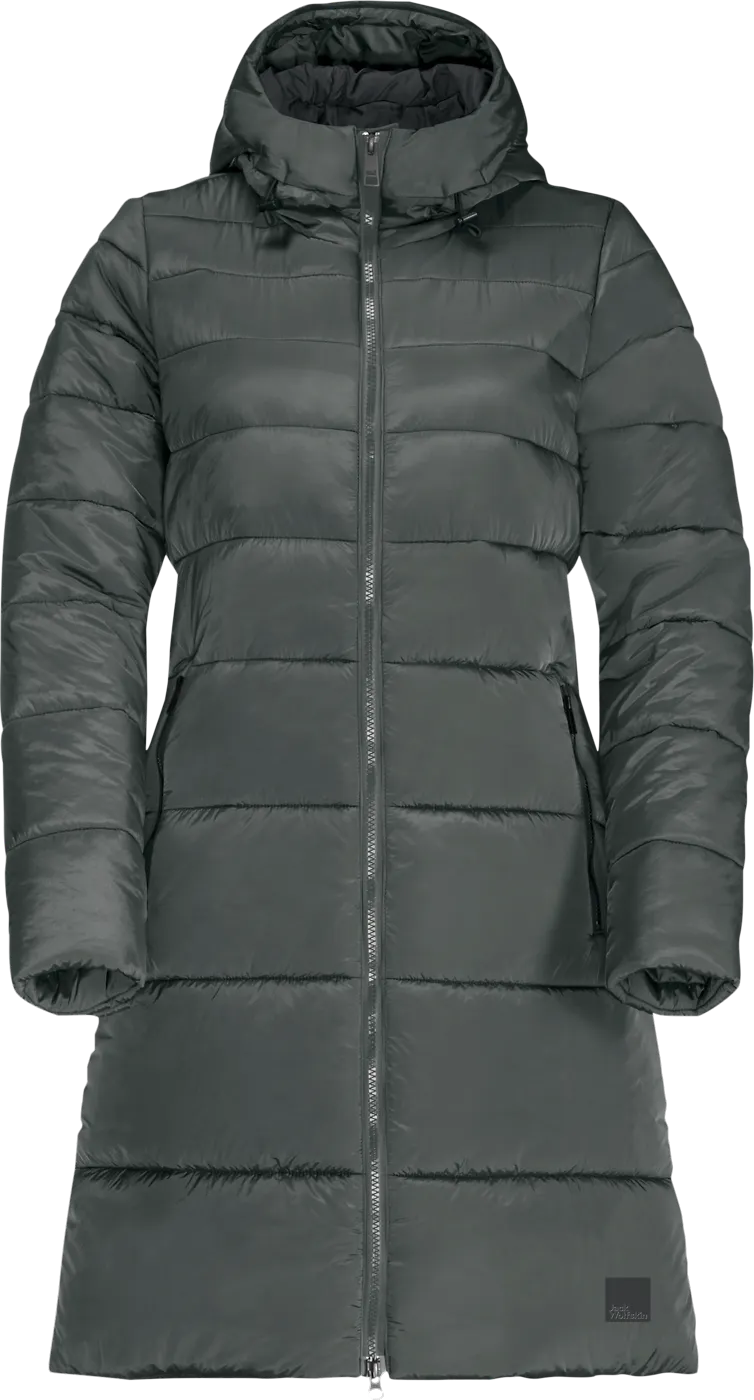 Jack Wolfskin Women's Eisbach Coat Slate Green