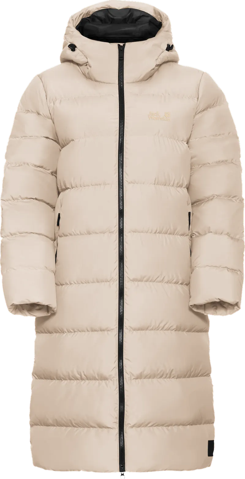 Jack Wolfskin Women's Frozen Palace Coat Oyster