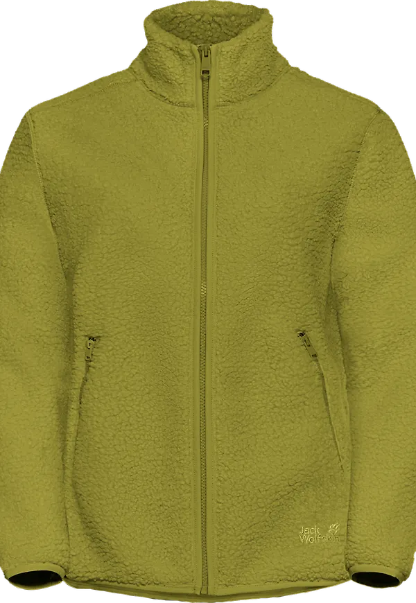 Jack Wolfskin Women's High Curl Jacket Khaki Green