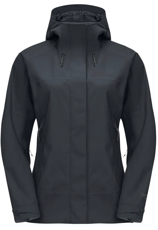 Jack Wolfskin Women's Kammweg 2-Layer Jacket Phantom