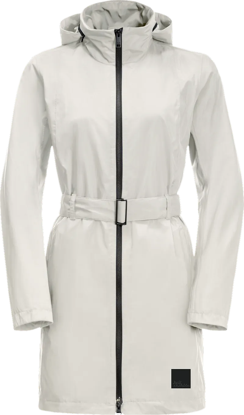 Jack Wolfskin Women's Norden Port Coat Silver Cloud