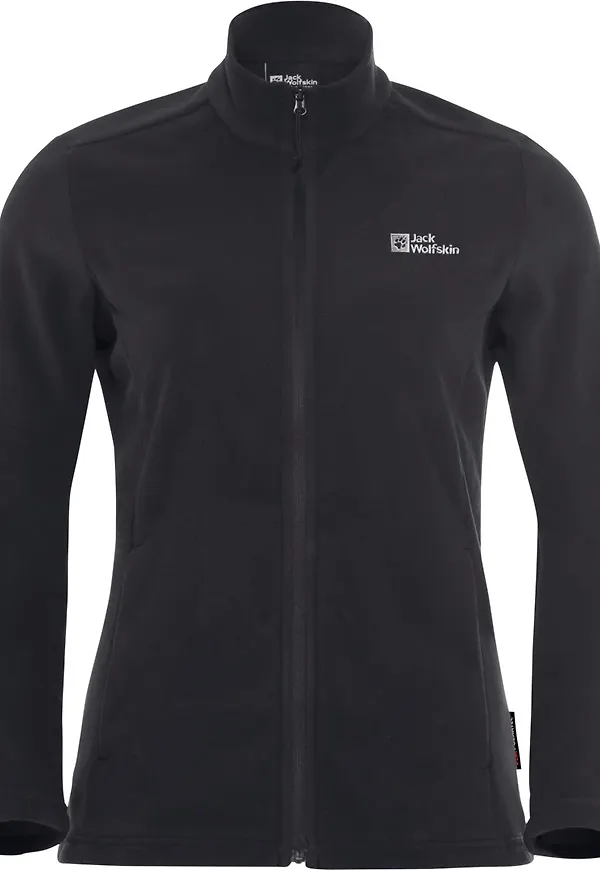 Jack Wolfskin Women's Taunus Full Zip Black