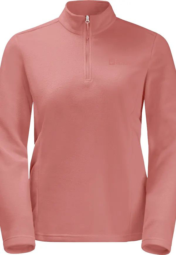 Jack Wolfskin Women's Taunus Halfzip Mineral Red
