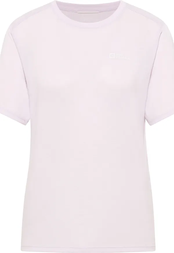 Jack Wolfskin Women's Vonnan Short Sleeve Tee Pale Lavendar