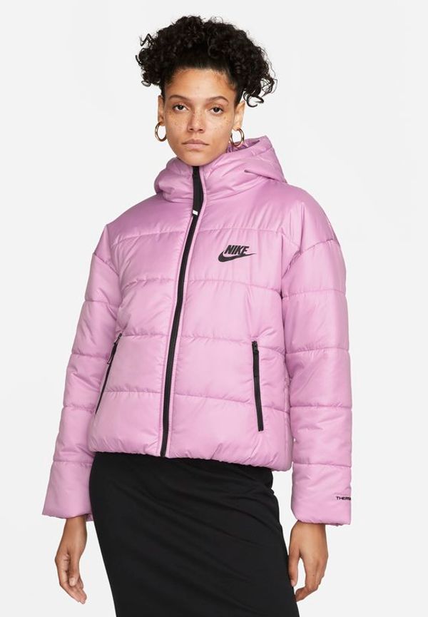 Jacka med huva och syntetfoder Nike Sportswear Therma-FIT Repel för kvinnor - Lila