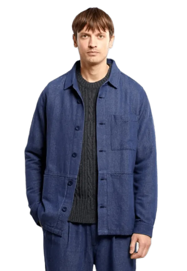 Jacket Fagersta Hemp Navy