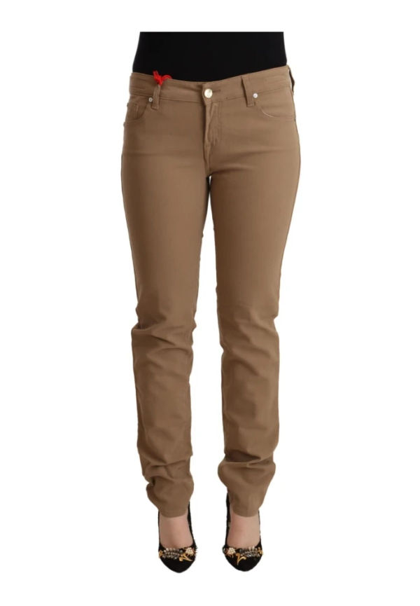 Jacob Cohën Skinny jeans Brun, Dam