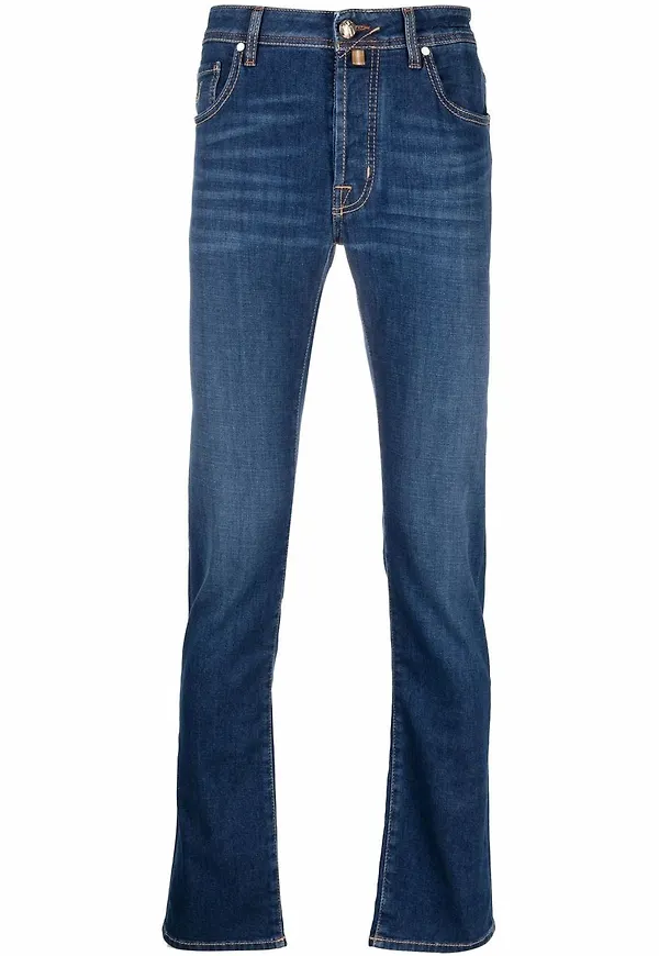 Jacob Cohën slim fit-jeans - Blå
