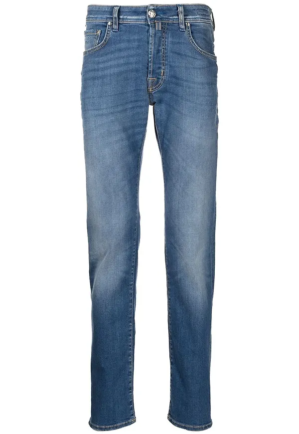 Jacob Cohën straight-jeans - Blå