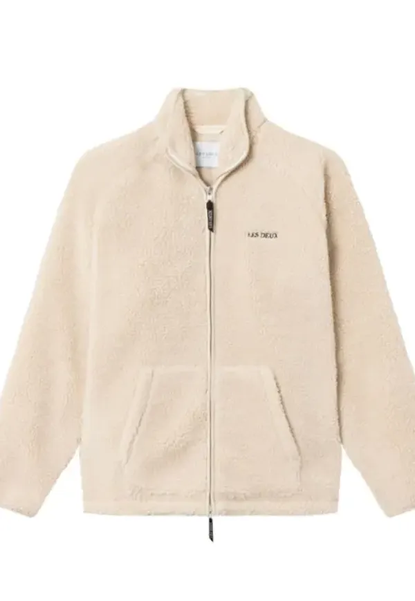 Jacquard Pile Track Jacket