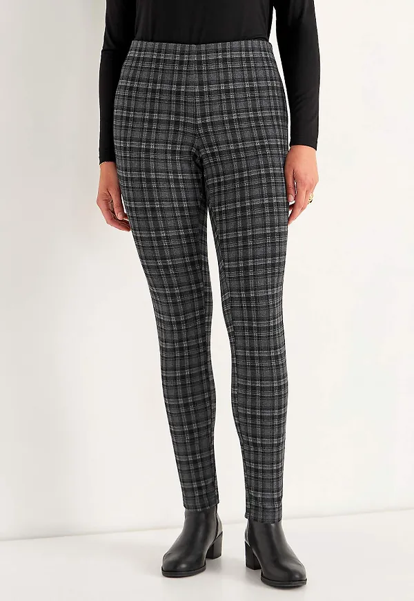 Jacquardmönstrade leggings