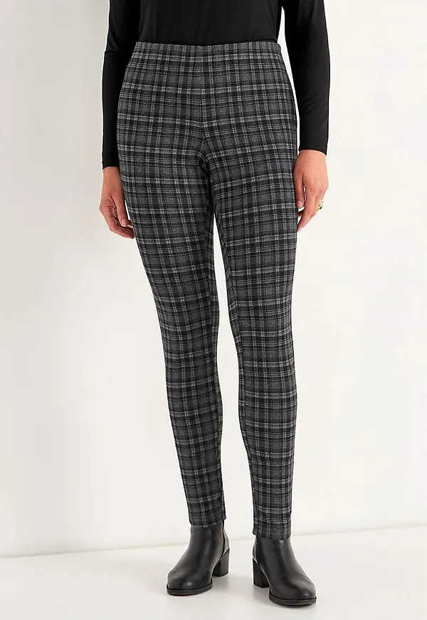 Jacquardmönstrade leggings