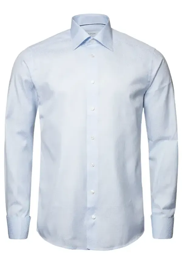 Jacquardskjorta Slim Fit