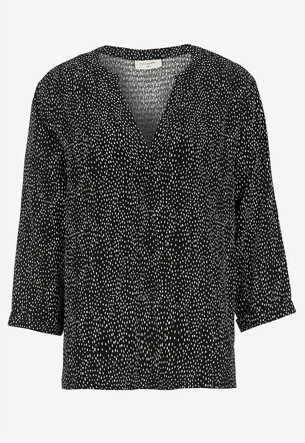 Jacquardvävd blus