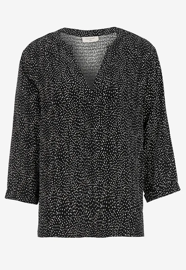 Jacquardvävd blus