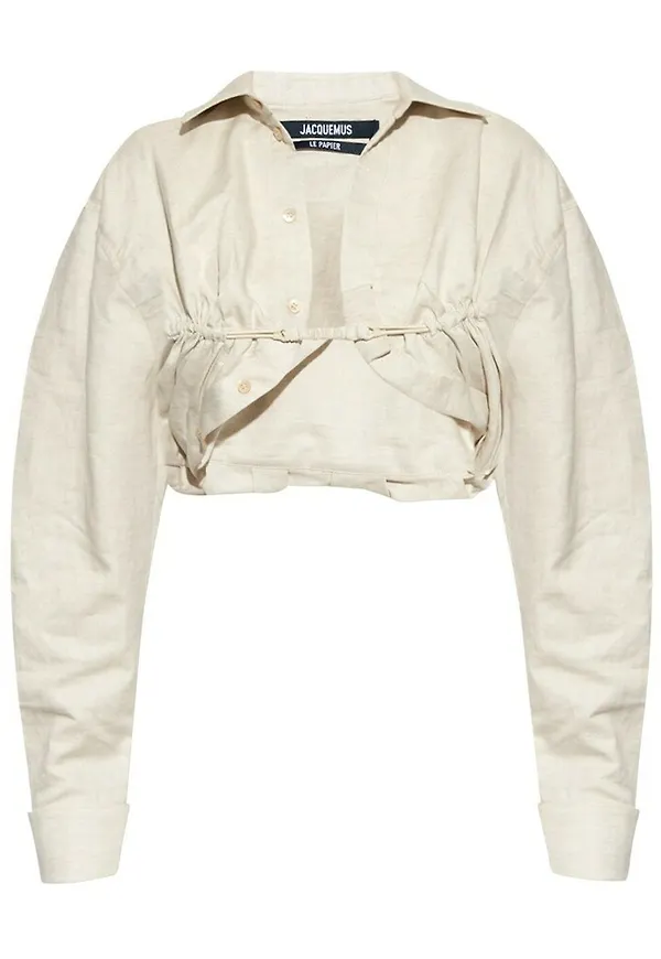 Jacquemus - Blusar - Beige - Dam - Storlek: L,M,S,Xs,2Xs