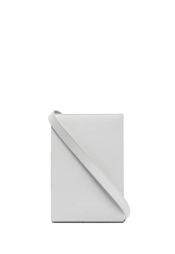 Jacquemus axelväska i läder - Grå
