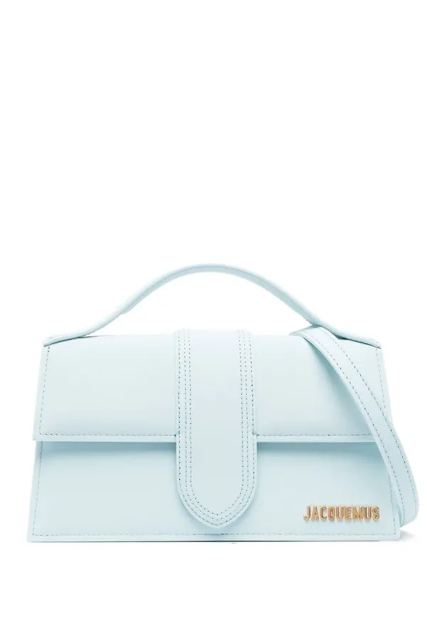 Jacquemus axelväska med karbinrem - Blå