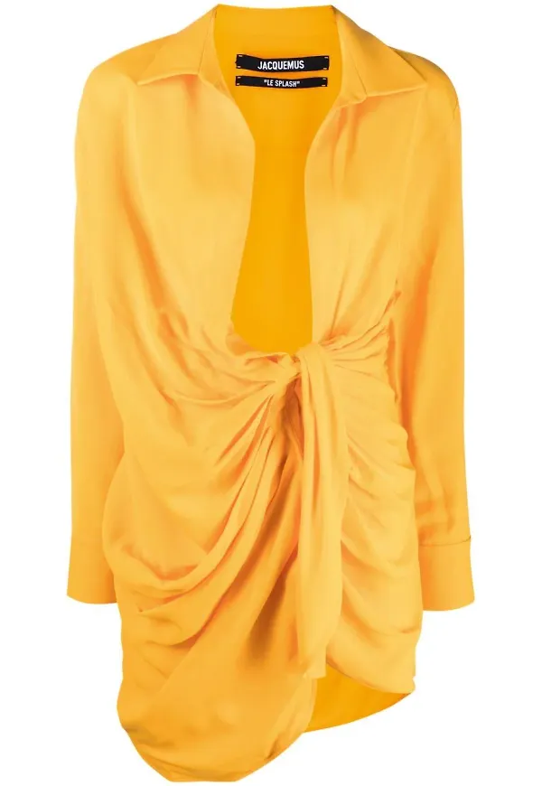 Jacquemus Bahia miniklänning - Orange