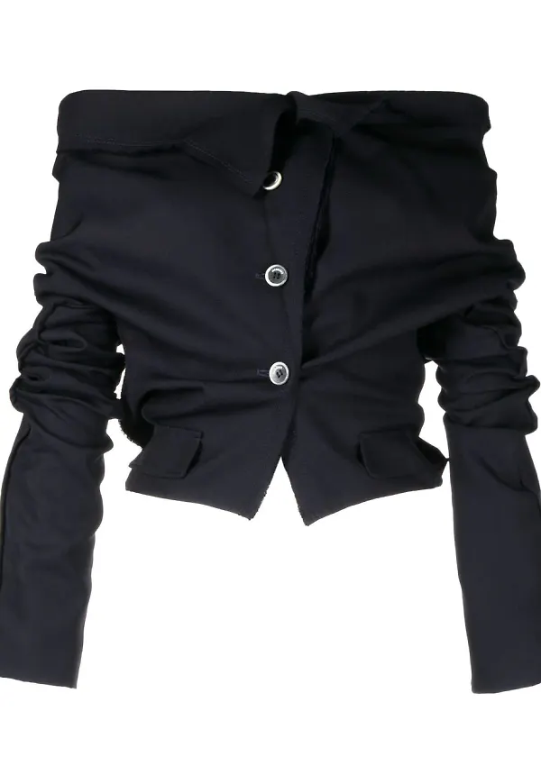 Jacquemus Camargue blus - Svart