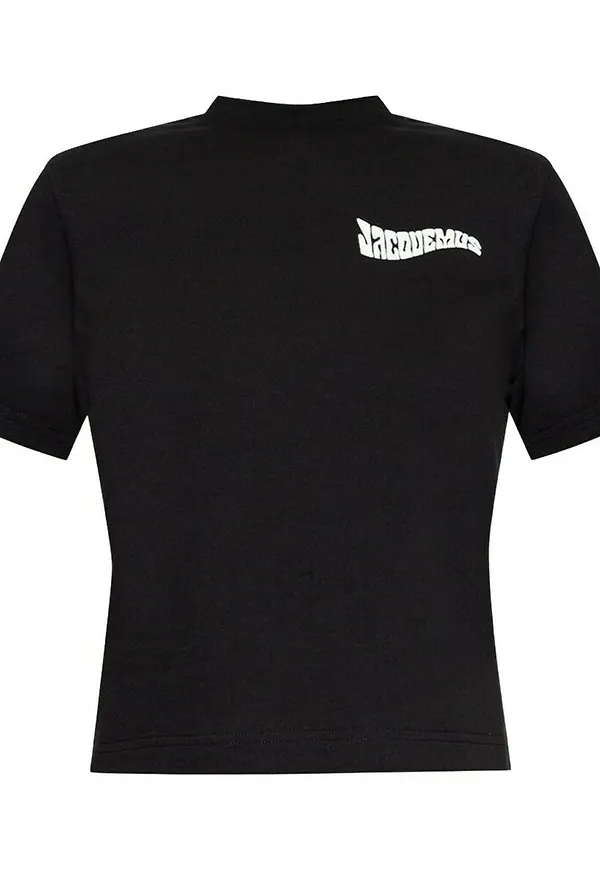 Jacquemus Camargue T-shirt Svart, Dam