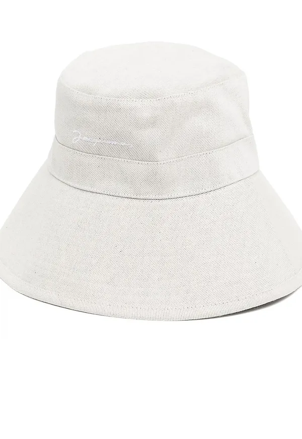 Jacquemus fiskehatt med brett brätte - Blå