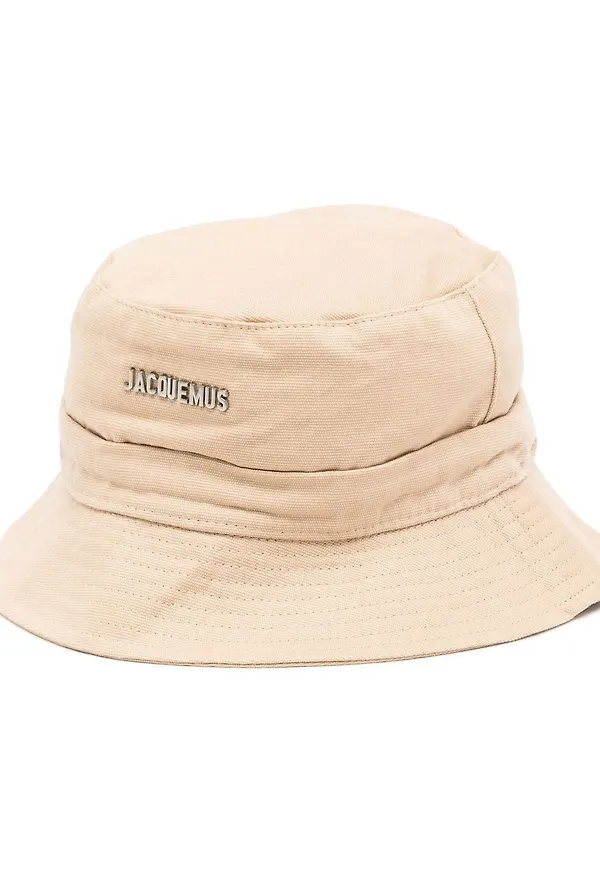 Jacquemus Gadjo fiskehatt med snörning - Brun