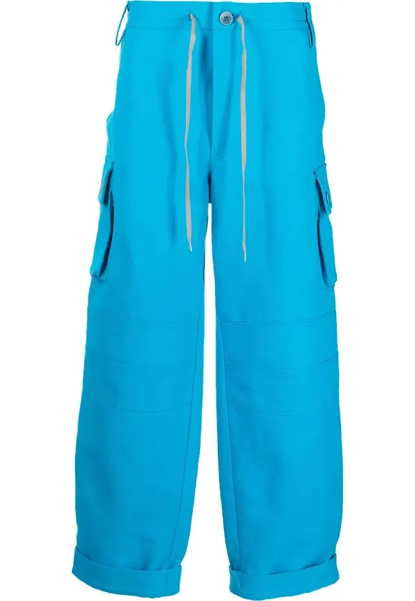 Jacquemus Giardino cargobyxor - Blå